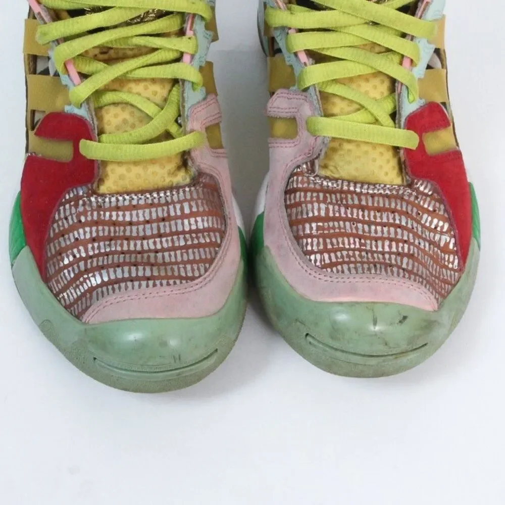 Adidas Jeremy Scott JS Streetball Zebra Multicolor Q23513 High Top Size 5.5 Men